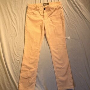 J.CREW Women's Corduroy Matchstick Pink Size 30R Straight Leg